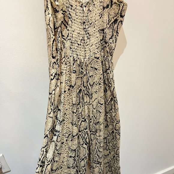 REFORMATION SNAKE SKIN JUMPSUIT - Picture 10 of 10